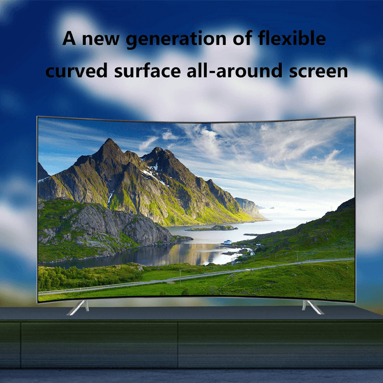 65 inch hot sale new product curved screen led tv television 4k smart tv 65"