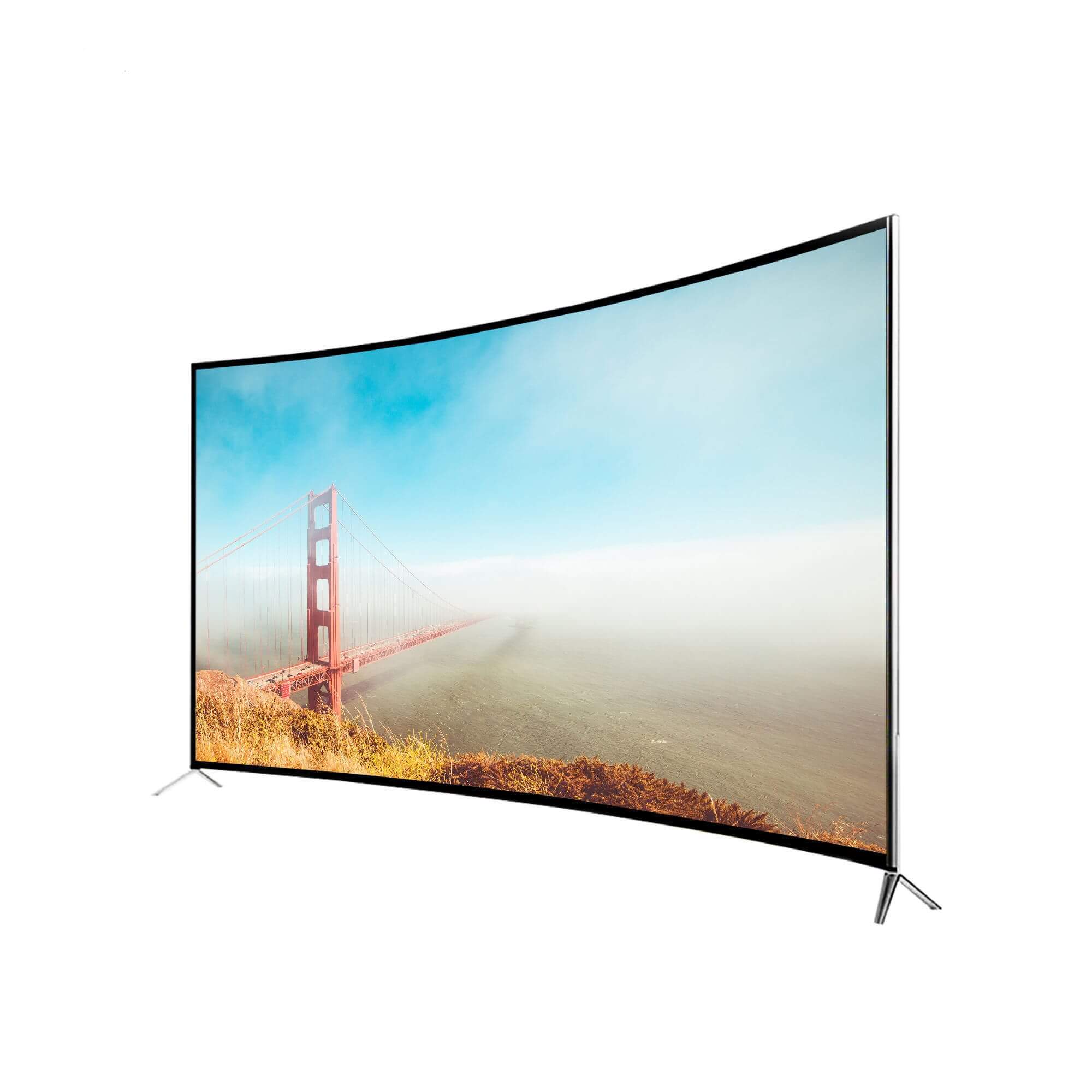 65 inch hot sale new product curved screen led tv television 4k smart tv 65"