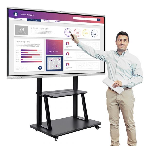 75 Interactive Whiteboard Androidwindows System Optional 4K Interactive17