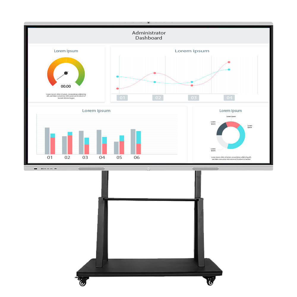 75 Interactive Whiteboard Androidwindows System Optional 4K Interactive17