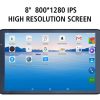 8 Inch Android Tablet LCD Touch Panel WiFi for Student Education Smart Tablet PC