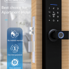 Smart Home Hotel Door Digital Lock Residence Tuya Smartlife APP TTlock Fingerprint Passcode Card WiFi Smart Door Locks