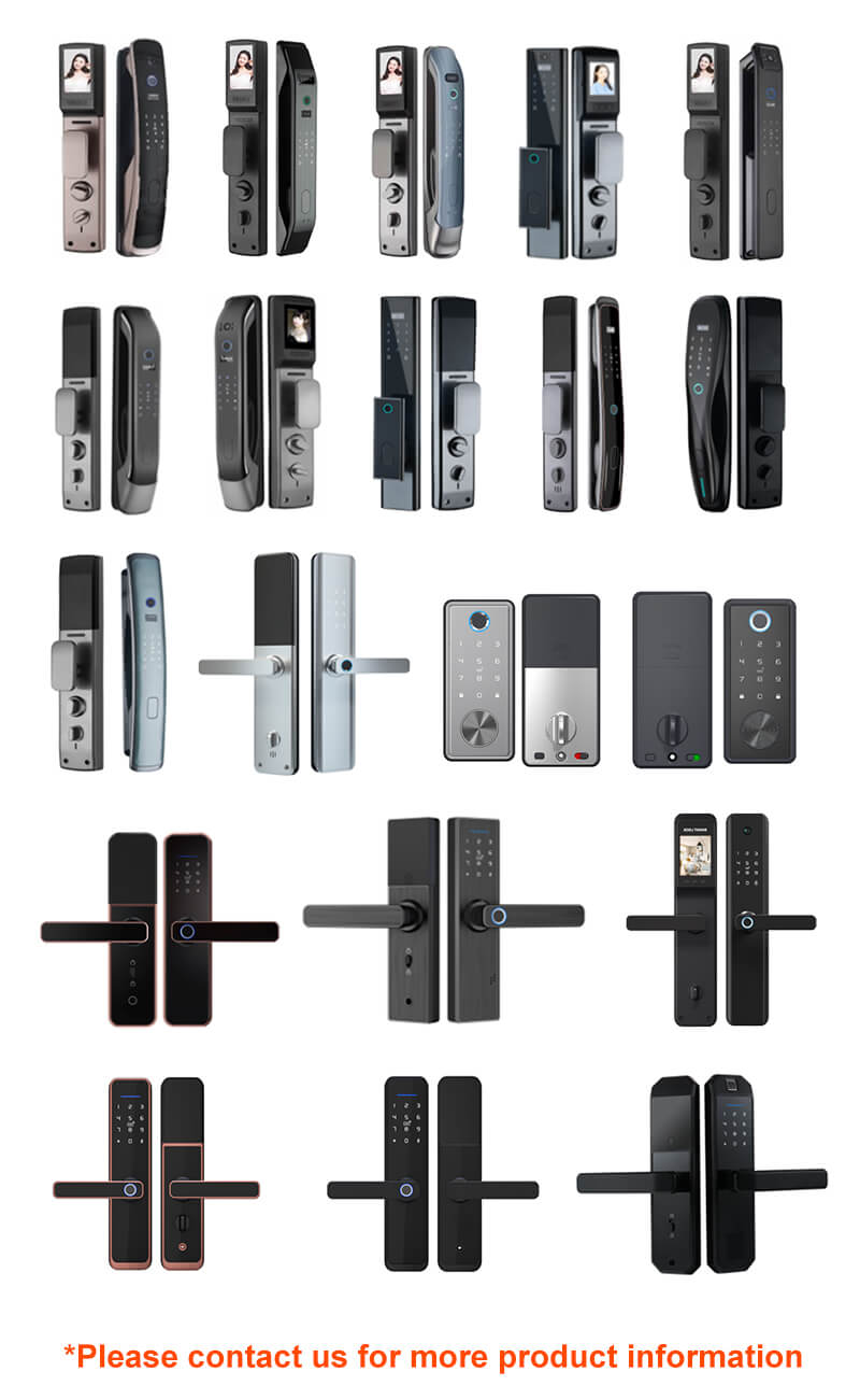 Smartlife Tuya Supplies Smart Digital Fingerprint Door Lock Make Your Life More Convenient