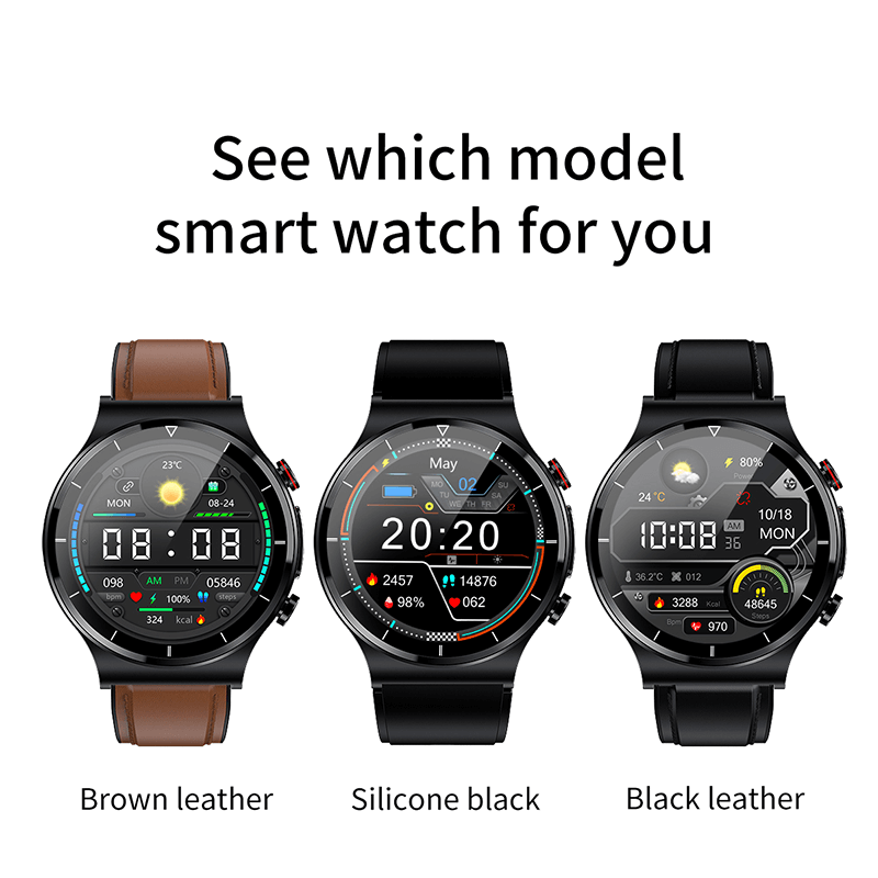 The Best Smart Watch Blood Oxygen Body Temperature Wireless Charging HD Screen Digital Watches 2022