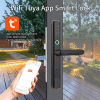 Tuya Smart Door Lock Bridge Aluminum Door Lock Fingerprint Lock For Home Security