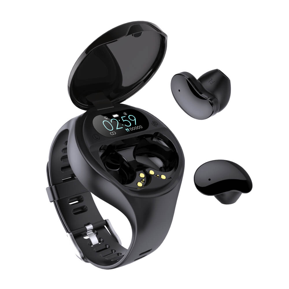 Unique Design With 2 in 1 Combination Earphone Smart Watch For Outdoor Earbuds Headphone