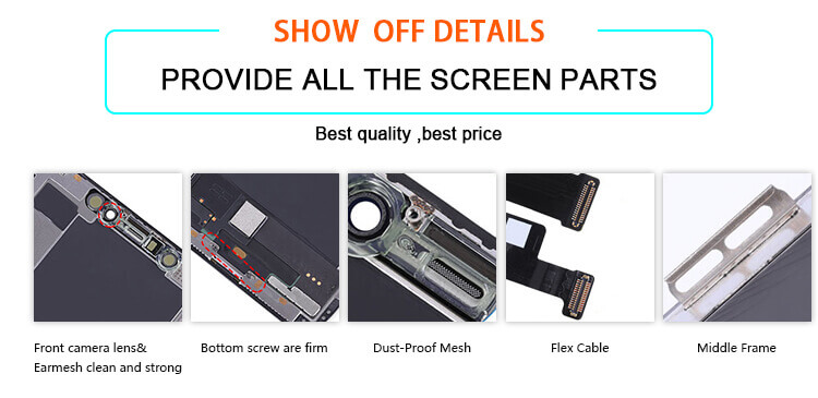 Mobile Phone lcd for iPhone 1112 13 screen Mobile Phone Repair Screen with Digitizer Assembly for iPhone XS XR Replacement lcd